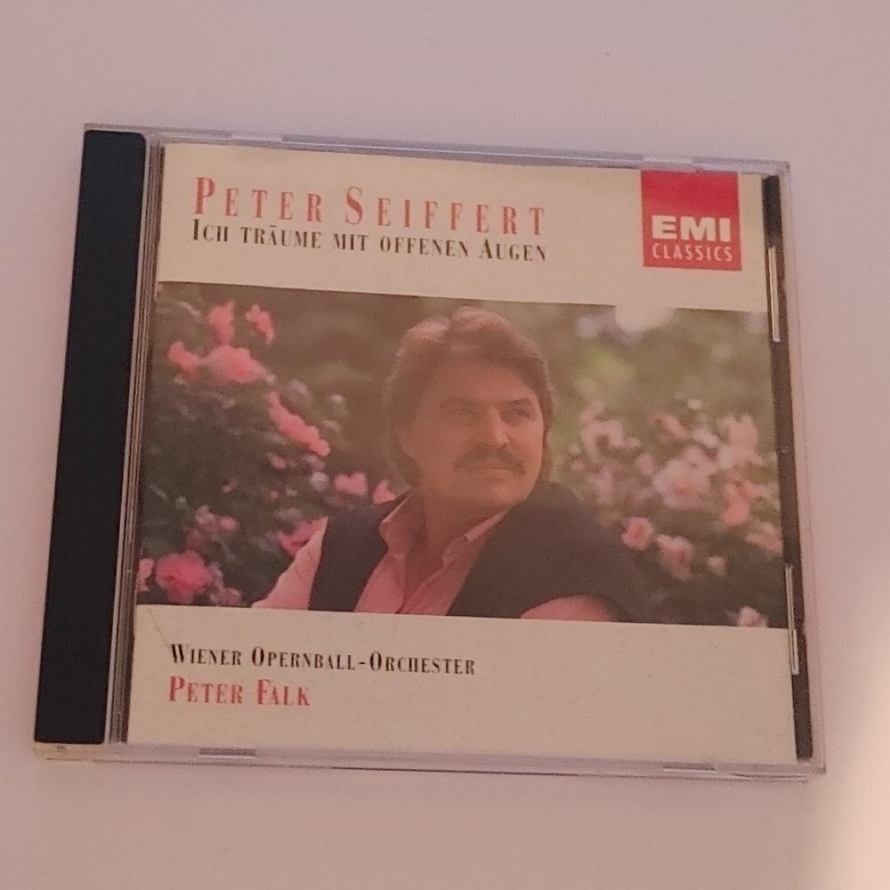 Peter Seiffert CD Ich Traume Mit Offenen Augen EMI Classics 1992